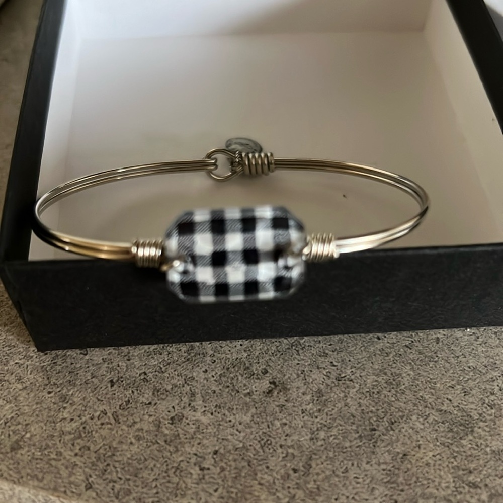 Luca and Danni silver bracelet